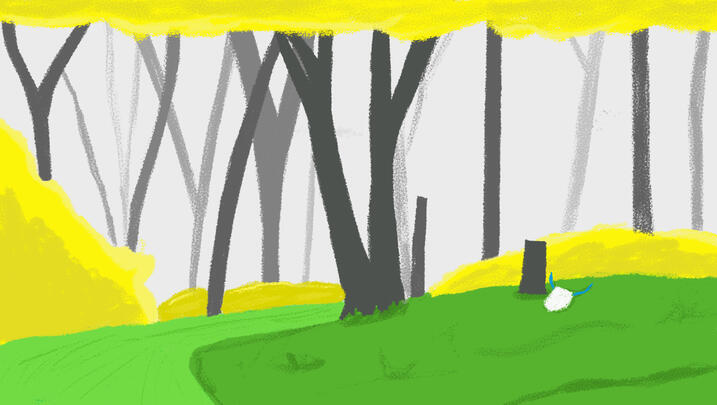 Visual novel second level background